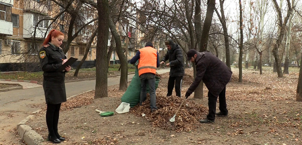 В УИИ Калининского района города Донецка рассказали о контроле соблюдения условий отбывания обязательных работ (видео)