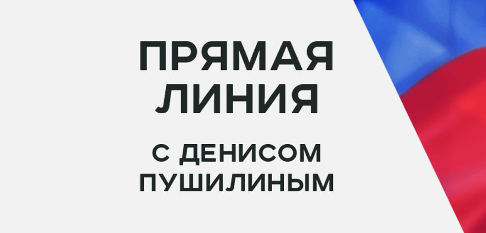 Прямая линия с Денисом Пушилиным 15 декабря 2020 года (видео)